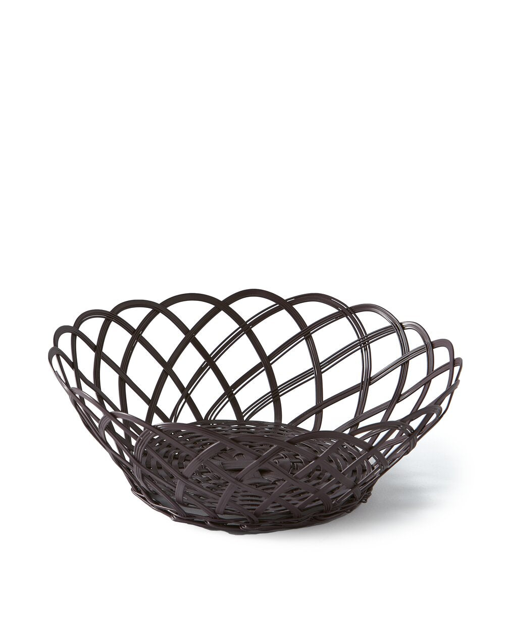 Bakkie Lace kurv, Burgundy Red